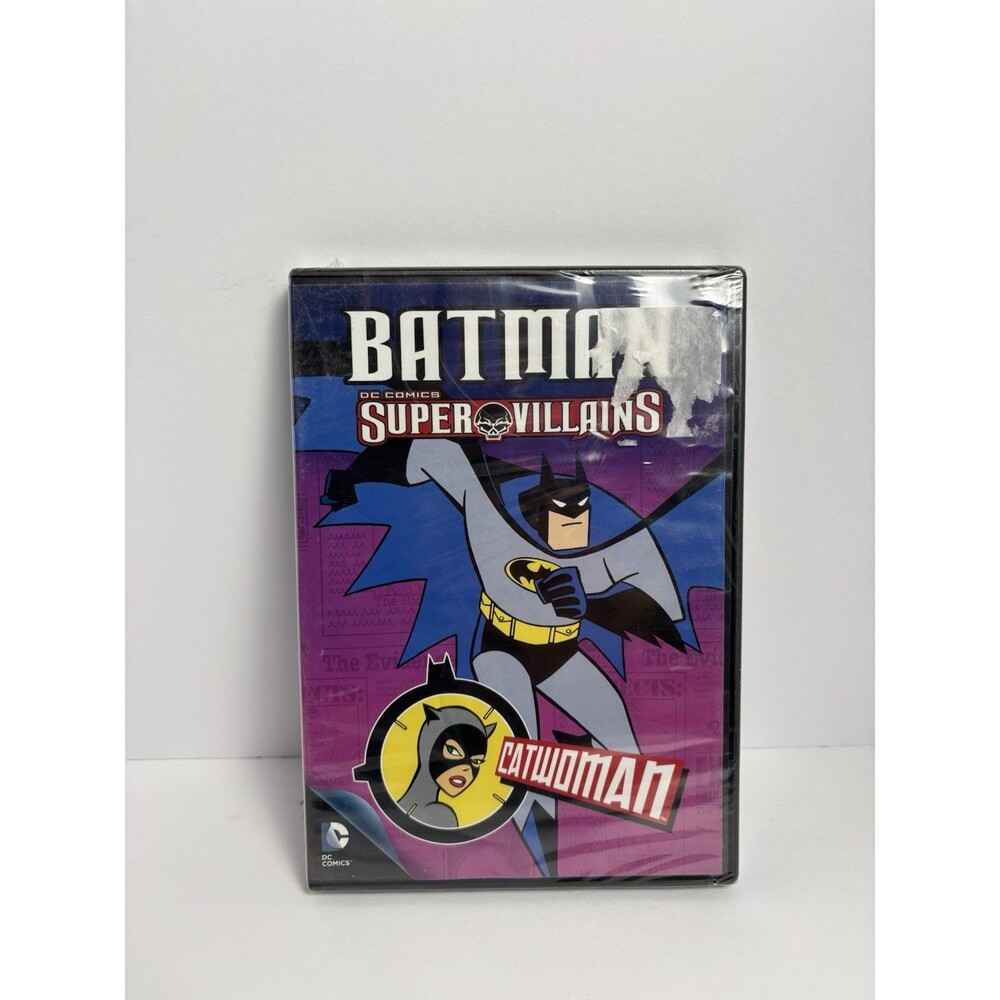 Batman Super Villains Cat woman DVD DC Comics New In Shrinkwrap